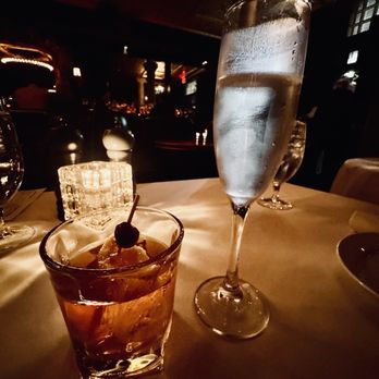 Garibaldi's Cafe - Classic Old Fashion and a cool glass of prosecco! - Italian Near Me - Savannah, Georgia