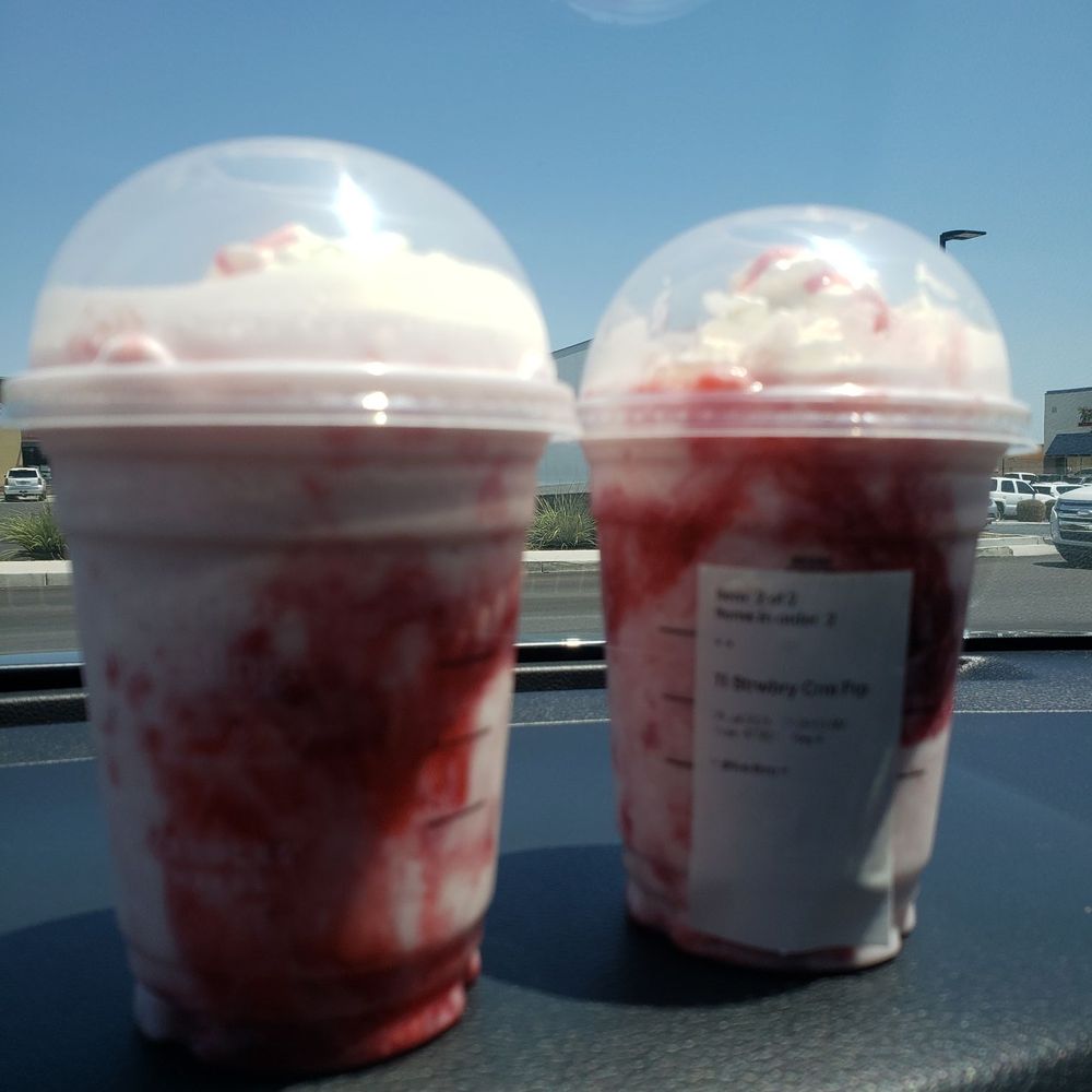 Tall Strawberry Frappuccinos