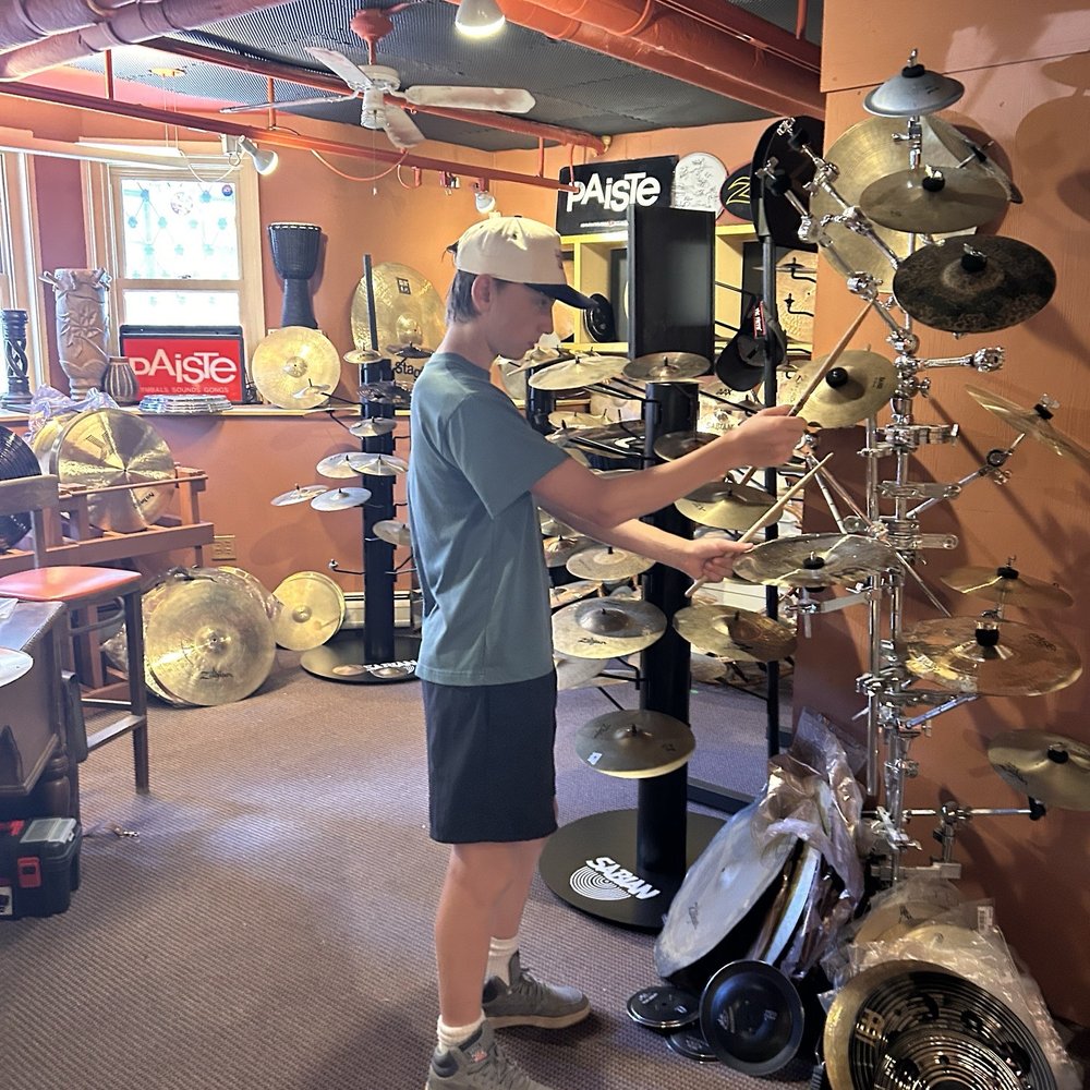 The Cymbal Boutique - Inside the store - Musical Instruments & Teachers Near Me - Boston, Massachusetts The Cymbal Boutique - Inside the store - Musical Instruments & Teachers Near Me - Boston, Massachusetts