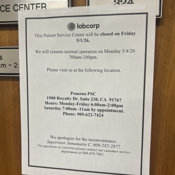Labcorp - Laboratory Testing Near Me - Glendora, California