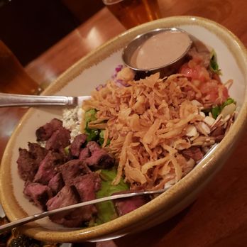 Pappy McGregor's - Chopped salad with steak! Deeeelish!! And HUGE! - Irish Pub Near Me - Paso Robles, California Pappy McGregor's - Chopped salad with steak! Deeeelish!! And HUGE! - Irish Pub Near Me - Paso Robles, California
