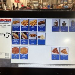 Costco Wholesale - Costco Canada Food Court Menu