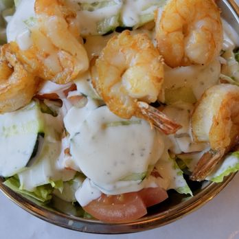Cajun Crack'n - Shrimp and salad - Seafood Near Me - Milpitas, California