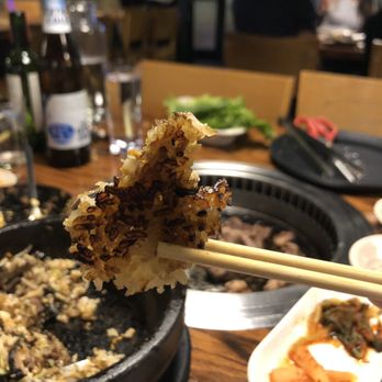 PERILLA korean fare - The crispy rice at the bottom of the hot stone pot is the best! - Korean Near Me - Chicago, Illinois