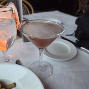 Mon Ami Gabi - Paris Romance coconut rum, fruit juices, topped with bubbles - French Near Me - Las Vegas, Nevada Mon Ami Gabi - Paris Romance coconut rum, fruit juices, topped with bubbles - French Near Me - Las Vegas, Nevada