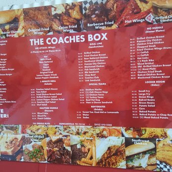 Coaches Box - Burgers Near Me - Duncanville, Texas Coaches Box - Burgers Near Me - Duncanville, Texas