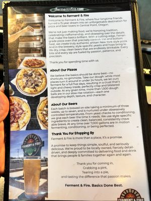 Menu photo 1 Ferment & Fire Central Point, OR