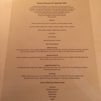 Medlar - Desert and tea/coffee menu! - British Near Me - London, XGL