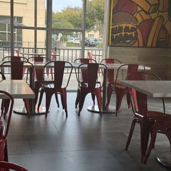 Hot Bunz - Dining area.. super empty - Burgers Near Me - Sacramento, California Hot Bunz - Dining area.. super empty - Burgers Near Me - Sacramento, California