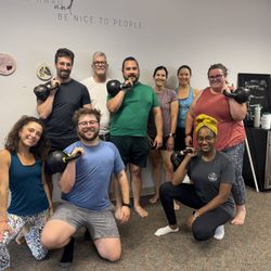 Forest Coaching and Studios - Our students after a group Kettlebell class. Classes start at only $10/session and you can drop in whenever - no membership required.
