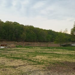 Places to sit are strategically located throughout the park