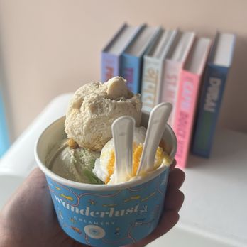 Wanderlust Creamery - Flavors: Mango Sticky Rice, Hawaiian Mango Bread, Japanese Neapolitan - Ice Cream & Frozen Yogurt Near Me - Los Angeles, California Wanderlust Creamery - Flavors: Mango Sticky Rice, Hawaiian Mango Bread, Japanese Neapolitan - Ice Cream & Frozen Yogurt Near Me - Los Angeles, California