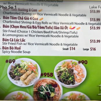 Pho So 1 - Menu (Pho) - Vietnamese Near Me - Lake Forest, California Pho So 1 - Menu (Pho) - Vietnamese Near Me - Lake Forest, California