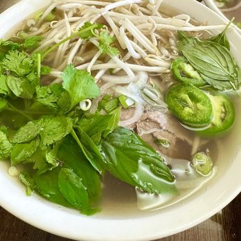 Rang Dong Restaurant - 10. PHO TAI, CHIN (rare steak and brisket) - Vietnamese Near Me - Alameda, California