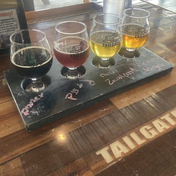 TailGate Brewery -  Germantown - Beer flight - Breweries Near Me - Nashville, Tennessee