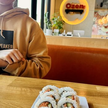 Ozen - Enjoying a Spicy Tuna roll as an satisfying appetizer before our lunch meals. - Ramen Near Me - Rancho Cucamonga, California Ozen - Enjoying a Spicy Tuna roll as an satisfying appetizer before our lunch meals. - Ramen Near Me - Rancho Cucamonga, California
