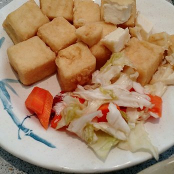Coco's Cafe - Fried Tofu with pickled vegetables. - Taiwanese Near Me - Sugar Land, Texas