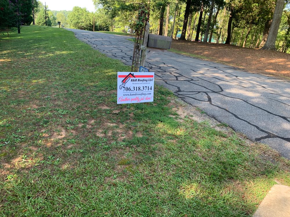 Slide of K and R Roofing