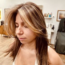 The Color Connection - Beautiful ombré color. Shine on!