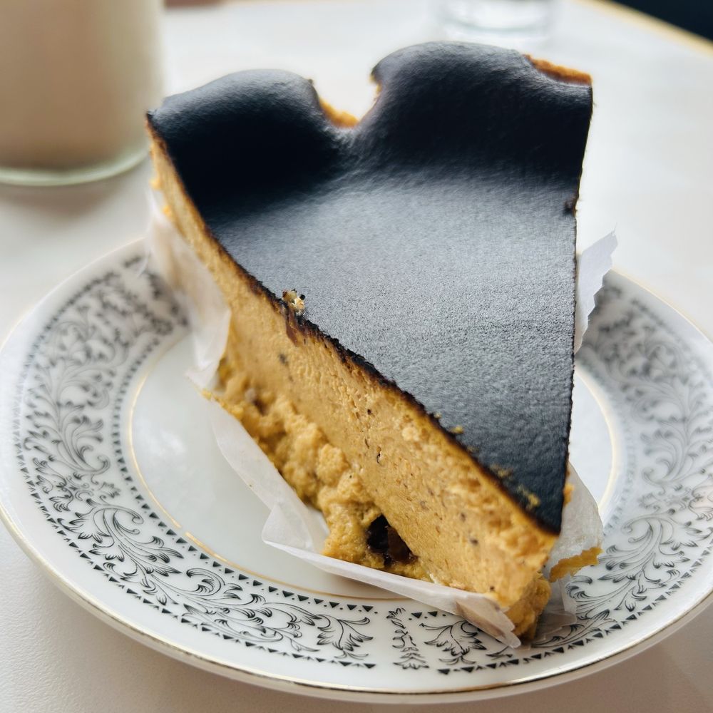 Borage - Pumpkin Chocolate Chip basque cheesecake - Breakfast & Brunch Near Me - Indianapolis, Indiana
