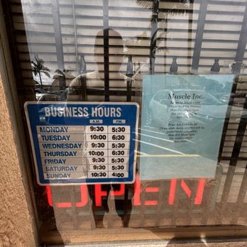 Muscle - Business hours as of 12/15/2024 - Vitamins & Supplements Near Me - Mililani, Hawaii Muscle - Business hours as of 12/15/2024 - Vitamins & Supplements Near Me - Mililani, Hawaii