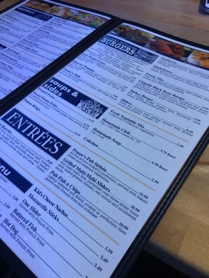 Menu photo 4 Fraser's Pub Ann Arbor, MI