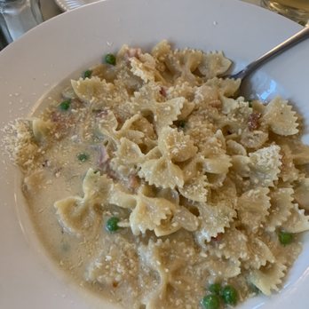Café Bello - Farfalle carbonara - Italian Near Me - Bayonne, New Jersey