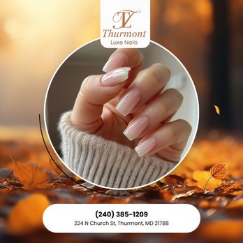 Thurmont Luxe Nails - Autumn nail goals? We'll help you achieve them! Come in and let's create magic together. Reserve your spot now! - Nail Salons Near Me - Thurmont, Maryland Thurmont Luxe Nails - Autumn nail goals? We'll help you achieve them! Come in and let's create magic together. Reserve your spot now! - Nail Salons Near Me - Thurmont, Maryland