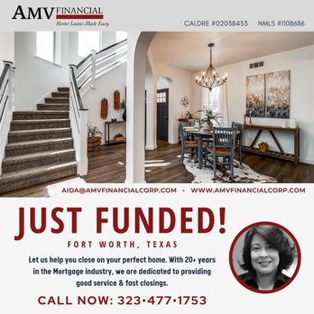 AMV Financial - Now Approved to provide Home Loans in California and Texas! - Mortgage Lenders Near Me - Montebello, California AMV Financial - Now Approved to provide Home Loans in California and Texas! - Mortgage Lenders Near Me - Montebello, California