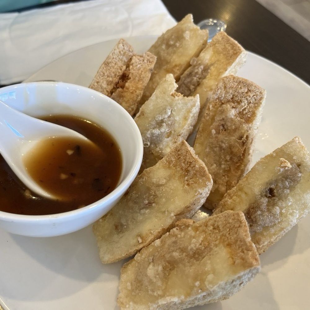Cheung Hing Restaurant - A2. Deep-Fried Bean Curd Stuffed with Pork 炸豆角 - Chinese Near Me - Millbrae, California Cheung Hing Restaurant - A2. Deep-Fried Bean Curd Stuffed with Pork 炸豆角 - Chinese Near Me - Millbrae, California