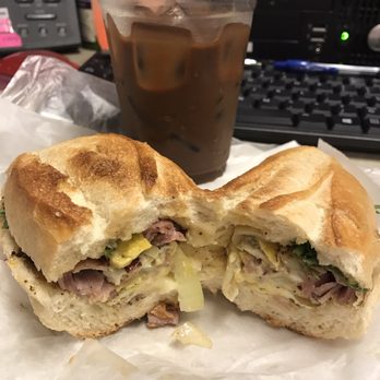 Insomnia - Breakfast Banh Mi (packed with flavor & great texture of the toasted baguette) with a Vietnamese coffee that'll wake the dead. - Coffee & Tea Near Me - Honolulu, Hawaii