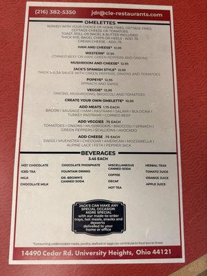 Menu photo 3 Jack's Deli & Restaurant Cleveland, OH Menu photo 3 Jack's Deli & Restaurant Cleveland, OH