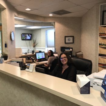 AmeriDental Group - Devon, our receptionist, in the back and our manager, Leisha in the foreground. - Endodontists Near Me - Upper Darby, Pennsylvania