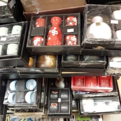 Chinatown Bazaar - Even the Japanese sake sets and tea pots are made in China.