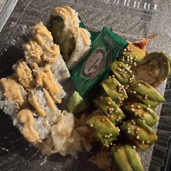Seagrass Thai & Sushi - Chicken Roll and Green Dragon - Thai Near Me - Key West, Florida Seagrass Thai & Sushi - Chicken Roll and Green Dragon - Thai Near Me - Key West, Florida