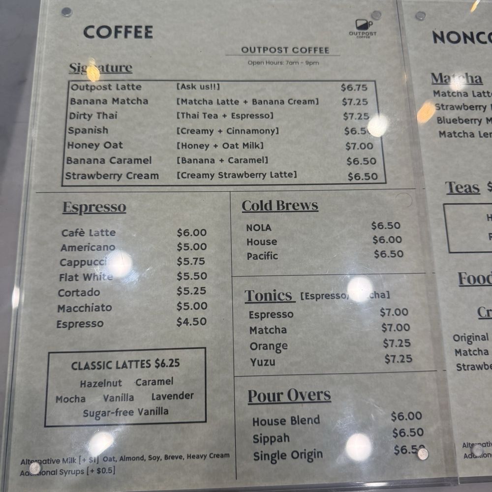 Outpost Coffee - Coffee & Tea Near Me - Diamond Bar, California