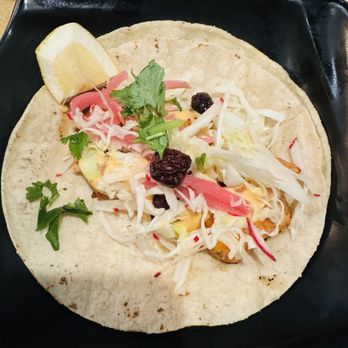 Mayan Kitchen Food - Salmon taco - Latin American Near Me - Sunnyvale, California Mayan Kitchen Food - Salmon taco - Latin American Near Me - Sunnyvale, California