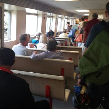 Casco Bay Lines - Should we sit down stairs or up stairs? - Public Transportation Near Me - Portland, Maine