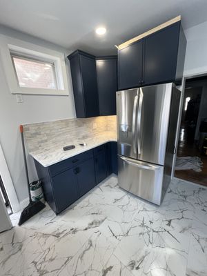 Kitchen Remodel - This kitchen was brought up the 20th century it was out dated,  non functional