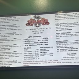 Menu Menu