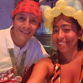 Señor Frog's - With my waiter, rodo. Excellent person. - Mexican Near Me - Cancún, ROO