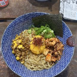Lobster noodle, second item from the bottom Lobster noodle, second item from the bottom