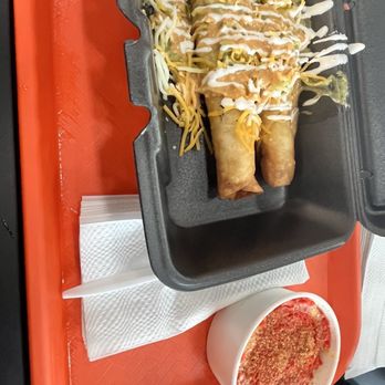 Roll Em Up Taquitos - 2 PACK COMBO, STREET CORN IN A CUP - Mexican Near Me - Houston, Texas