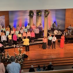 Unity of Houston - Easter choir performing