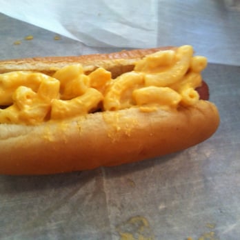 Mad Dogz - Dog with Mac 'n Cheese - Hot Dogs Near Me - Comstock Park, Michigan