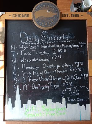 Menu photo 2 Outpost Bar and Grill Bay City, WI