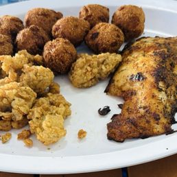 Build Your Own- Grouper and Fried Oysters Build Your Own- Grouper and Fried Oysters