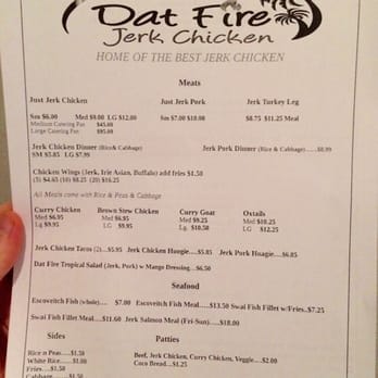 Dat Fire Jerk Chicken - The menu - Caribbean Near Me - Atlanta, Georgia Dat Fire Jerk Chicken - The menu - Caribbean Near Me - Atlanta, Georgia