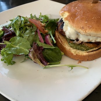 Sultan Mediterranean Grill - Lamb burger with house salad - Mediterranean Near Me - Moab, Utah