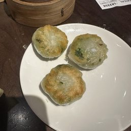 Shrimp and chive dumplings Shrimp and chive dumplings